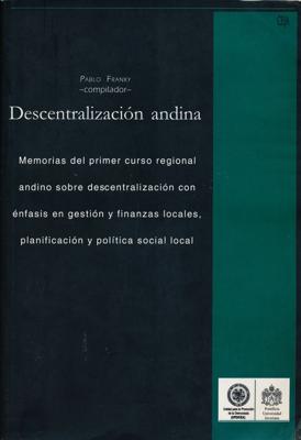 Descentralización andina